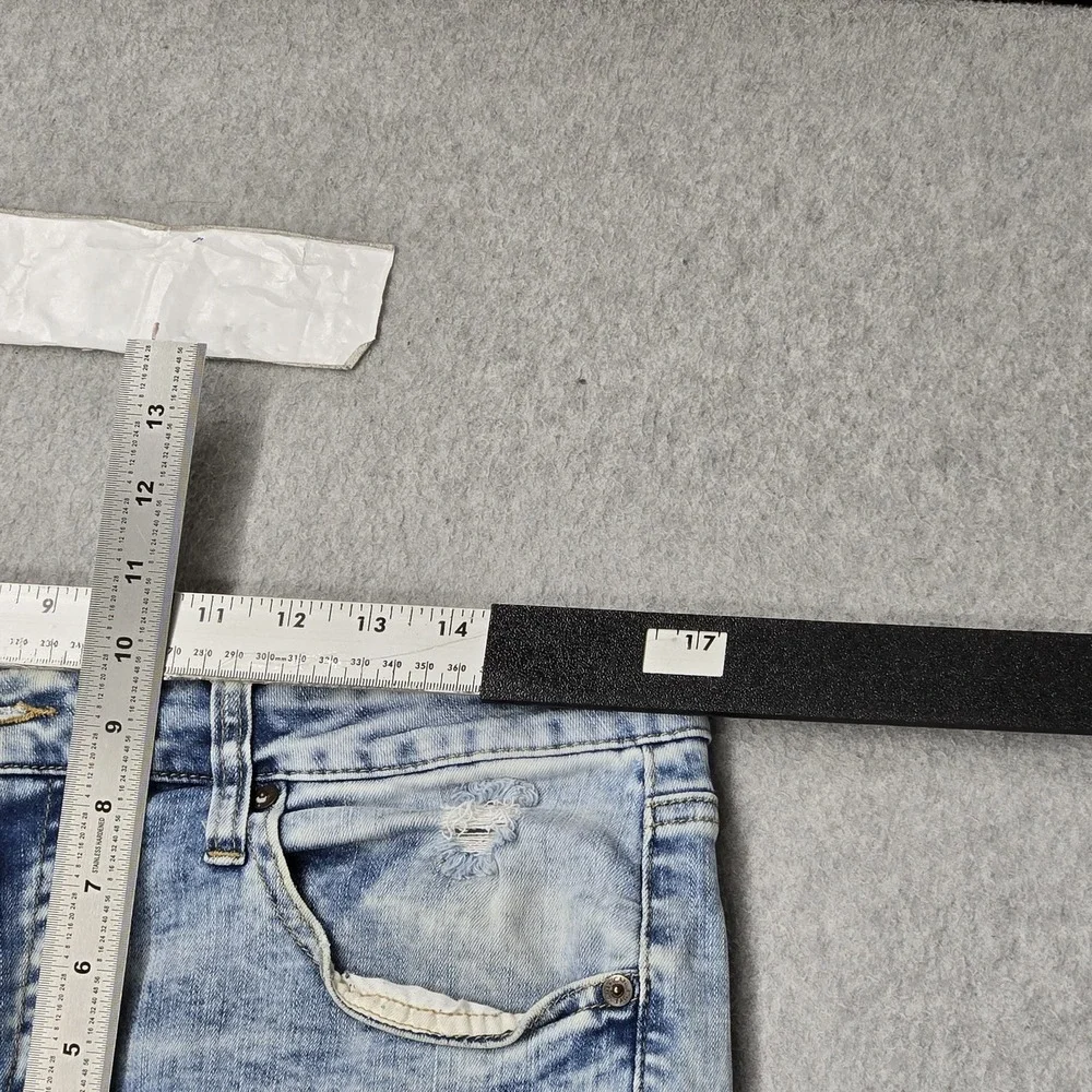 American Eagle Men Jeans 34X32 Blue Denim Next Level Flex Skinny Grunge READ